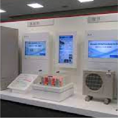 展示フロアもあります!